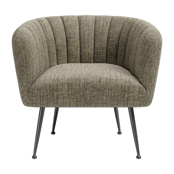 Zuo Modern Deco Accent Chair, Green Tweed