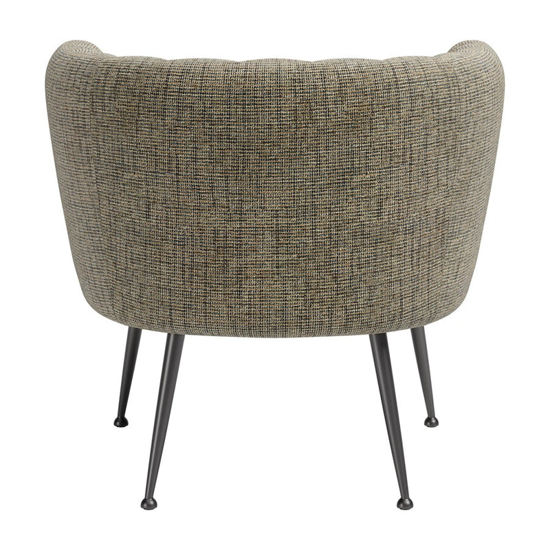 Zuo Modern Deco Accent Chair, Green Tweed