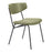 Zuo Modern Charon Dining Chair/Set of 2, Green - 111089
