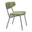 Zuo Modern Charon Dining Chair, Set of 2, Green