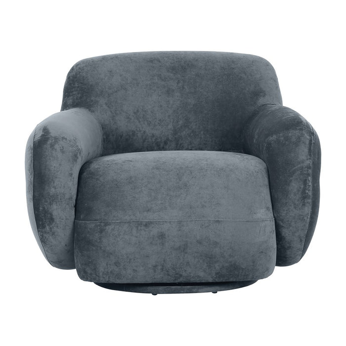 Zuo Modern Boble Swivel Chair, Storm Gray
