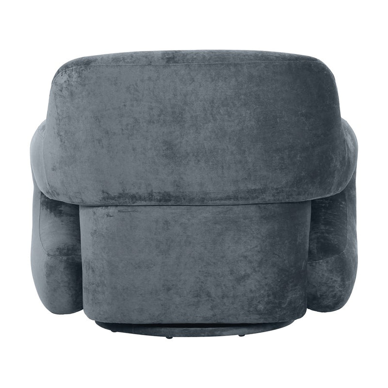 Zuo Modern Boble Swivel Chair, Storm Gray