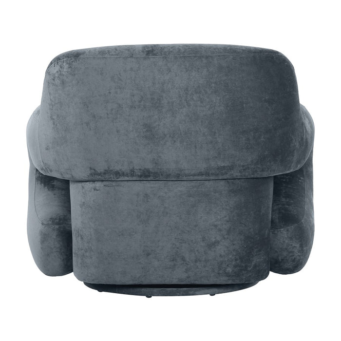 Zuo Modern Boble Swivel Chair, Storm Gray