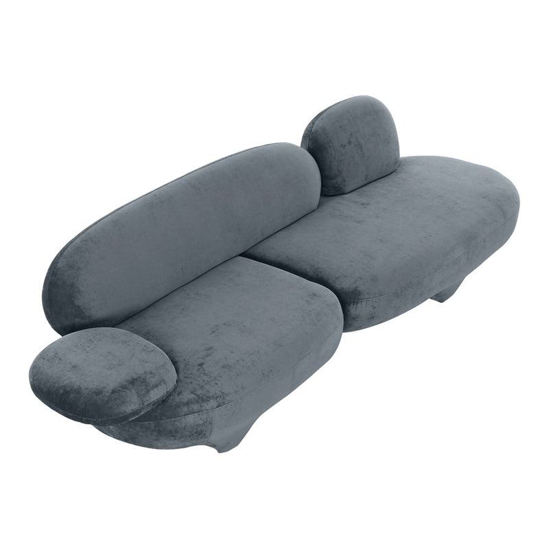 Zuo Modern Oblak Sofa, Storm Gray
