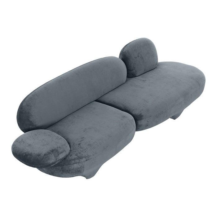 Zuo Modern Oblak Sofa, Storm Gray