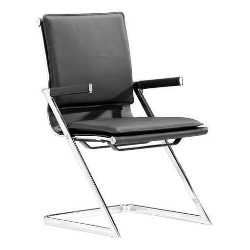 Zuo Modern Lider Plus Conference Chairs, Set of 2, Black
