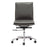 Zuo Modern Lider Plus Armless Office Chair, Gray