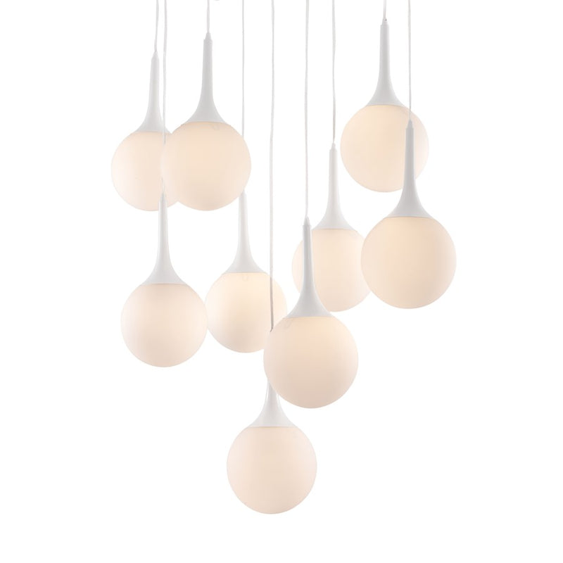 Zuo Modern Epsilon Ceiling Lamp, White