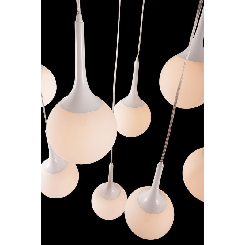 Zuo Modern Epsilon Ceiling Lamp, White