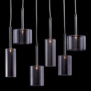 Zuo Modern Hale Ceiling Lamp, Clear