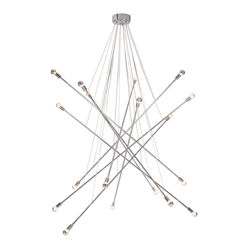 Zuo Modern Belief Ceiling Lamp, Chrome