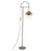Zuo Modern Waterloo Floor Lamp, White/Bronze - 56053