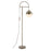 Zuo Modern Waterloo Floor Lamp, White/Bronze