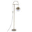 Zuo Modern Waterloo Floor Lamp, White/Bronze