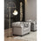 Zuo Modern Waterloo Floor Lamp, White/Bronze