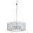 Zuo Modern Jena Ceiling Lamp, Chrome - 56057