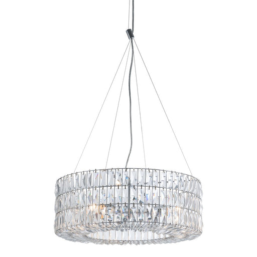 Zuo Modern Jena Ceiling Lamp, Chrome