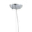 Zuo Modern Jena Ceiling Lamp, Chrome