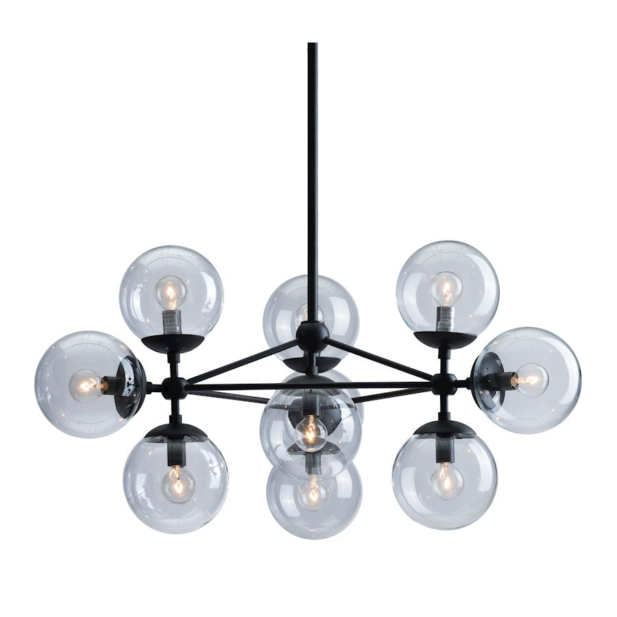 Zuo Modern Belfast Ceiling Lamp, Black - 56065