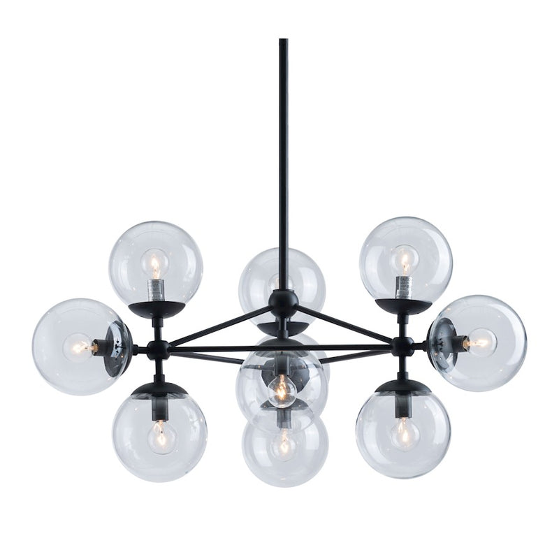 Zuo Modern Belfast Ceiling Lamp, Black