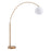 Zuo Modern Griffith Floor Lamp, Brass