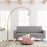 Zuo Modern Griffith Floor Lamp, Brass