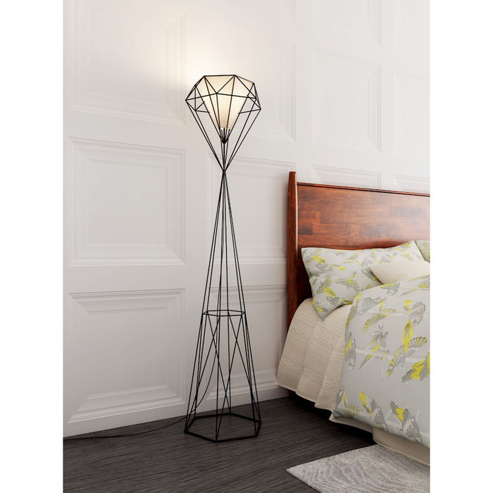 Zuo Modern Delancey Floor Lamp, Black