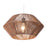 Zuo Modern Kendrick Ceiling Lamp, Brown - 56092
