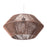 Zuo Modern Kendrick Ceiling Lamp, Brown