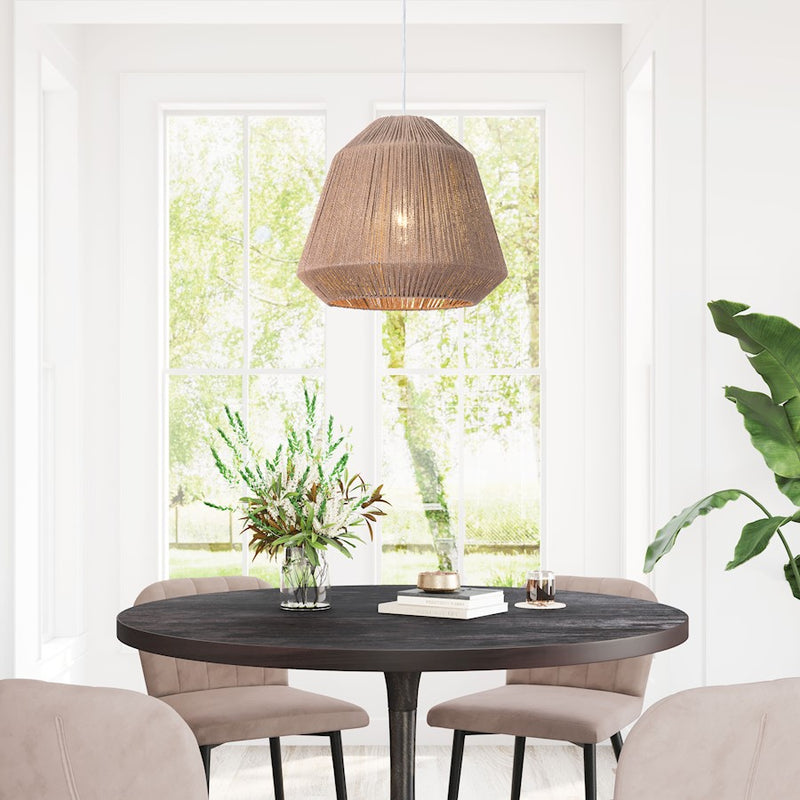 Zuo Modern Impala Ceiling Lamp, Brown