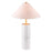 Zuo Modern Ciara Table Lamp, Beige/White