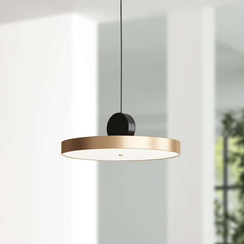 Zuo Modern Mozu Ceiling Lamp, Gold/Black