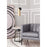 Zuo Modern Martiza Ceiling Lamp, Gold/Black