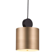 Zuo Modern Myson Ceiling Lamp, Gold/Black - 56107
