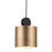Zuo Modern Myson Ceiling Lamp, Gold/Black