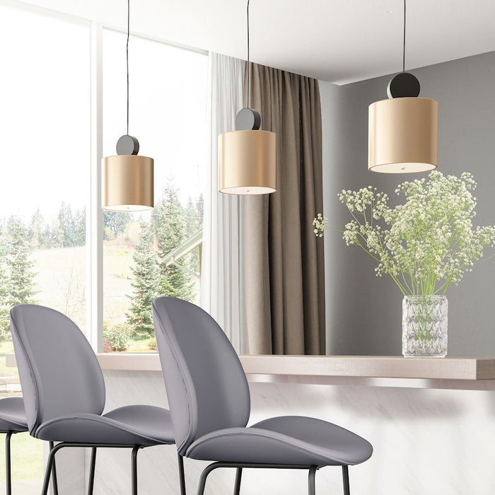 Zuo Modern Myson Ceiling Lamp, Gold/Black