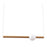 Zuo Modern Adeo Ceiling Lamp, Brass