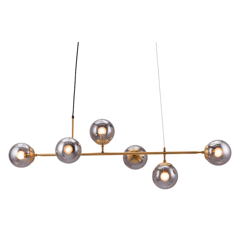 Zuo Modern Gisela Ceiling Lamp, Brass
