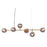 Zuo Modern Gisela Ceiling Lamp, Brass