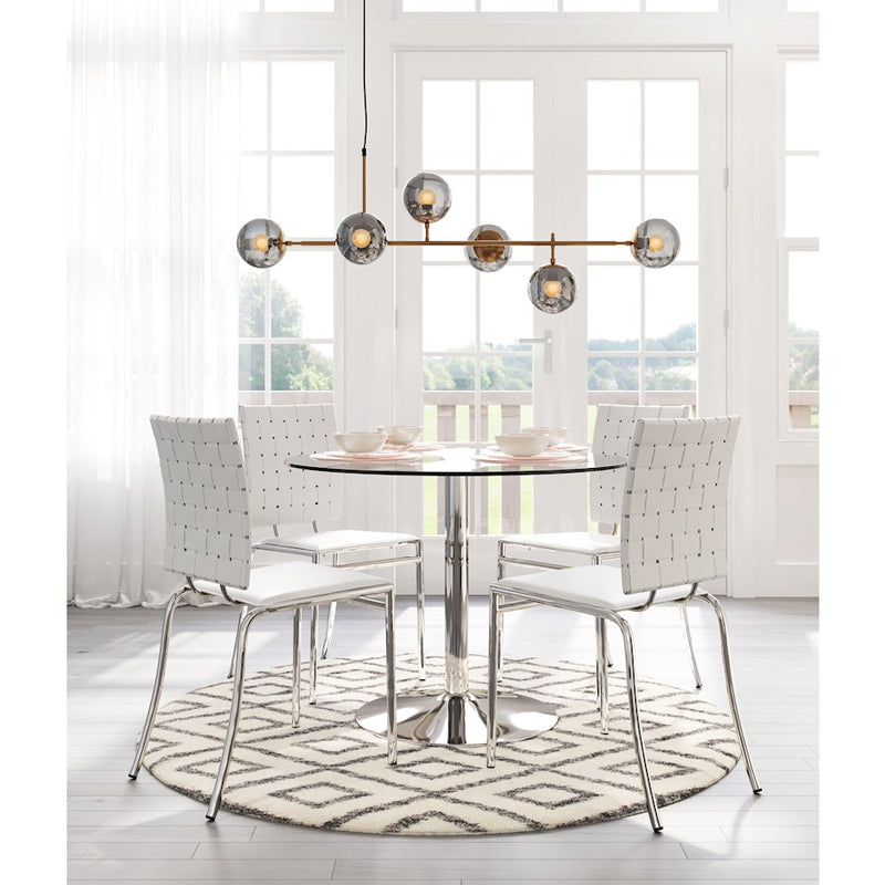Zuo Modern Gisela Ceiling Lamp, Brass