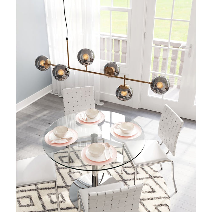 Zuo Modern Gisela Ceiling Lamp, Brass