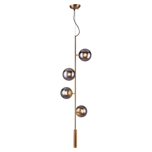 Zuo Modern Zatara Ceiling Lamp, Brass