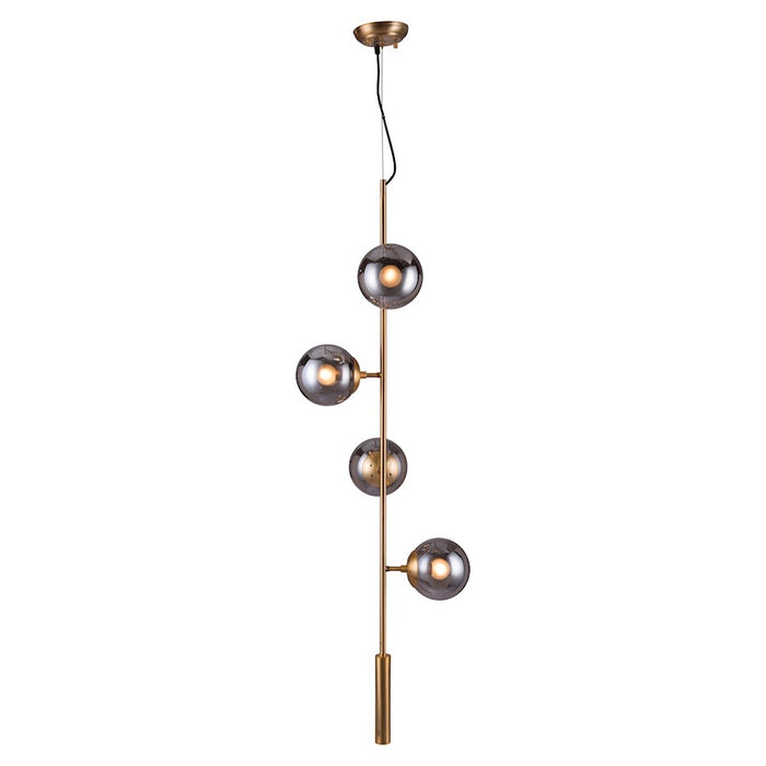 Zuo Modern Zatara Ceiling Lamp, Brass