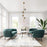 Zuo Modern Zatara Ceiling Lamp, Brass
