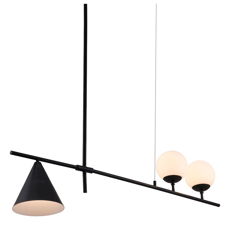 Zuo Modern Richiza Ceiling Lamp, Black