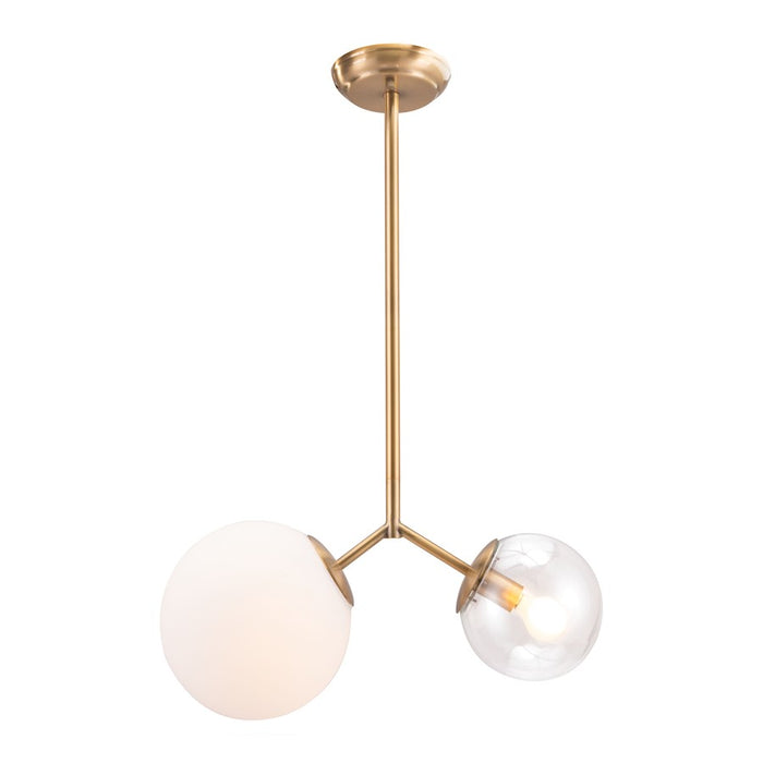 Zuo Modern Constance Ceiling Lamp, Brass
