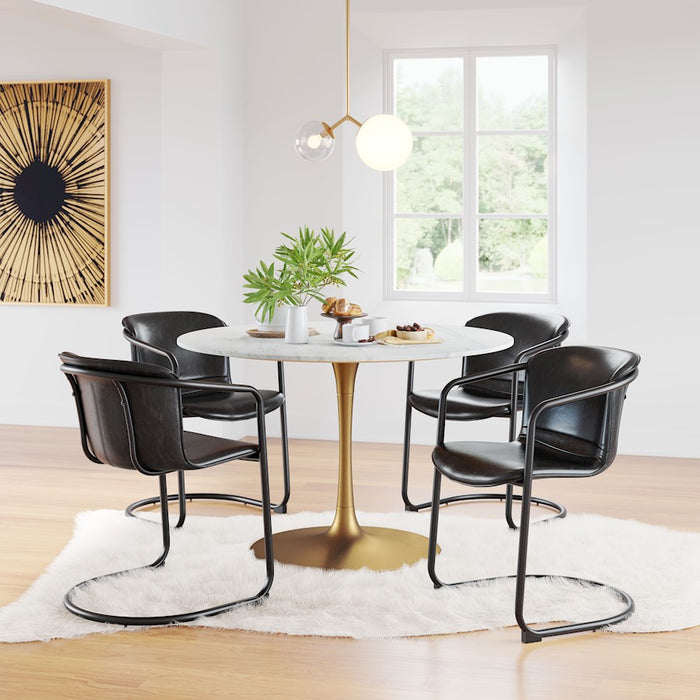 Zuo Modern Constance Ceiling Lamp, Brass