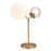 Zuo Modern Constance Table Lamp, Brass