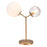 Zuo Modern Constance Table Lamp, Brass