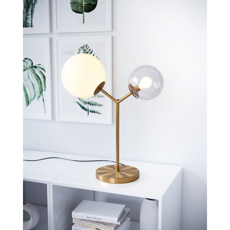 Zuo Modern Constance Table Lamp, Brass